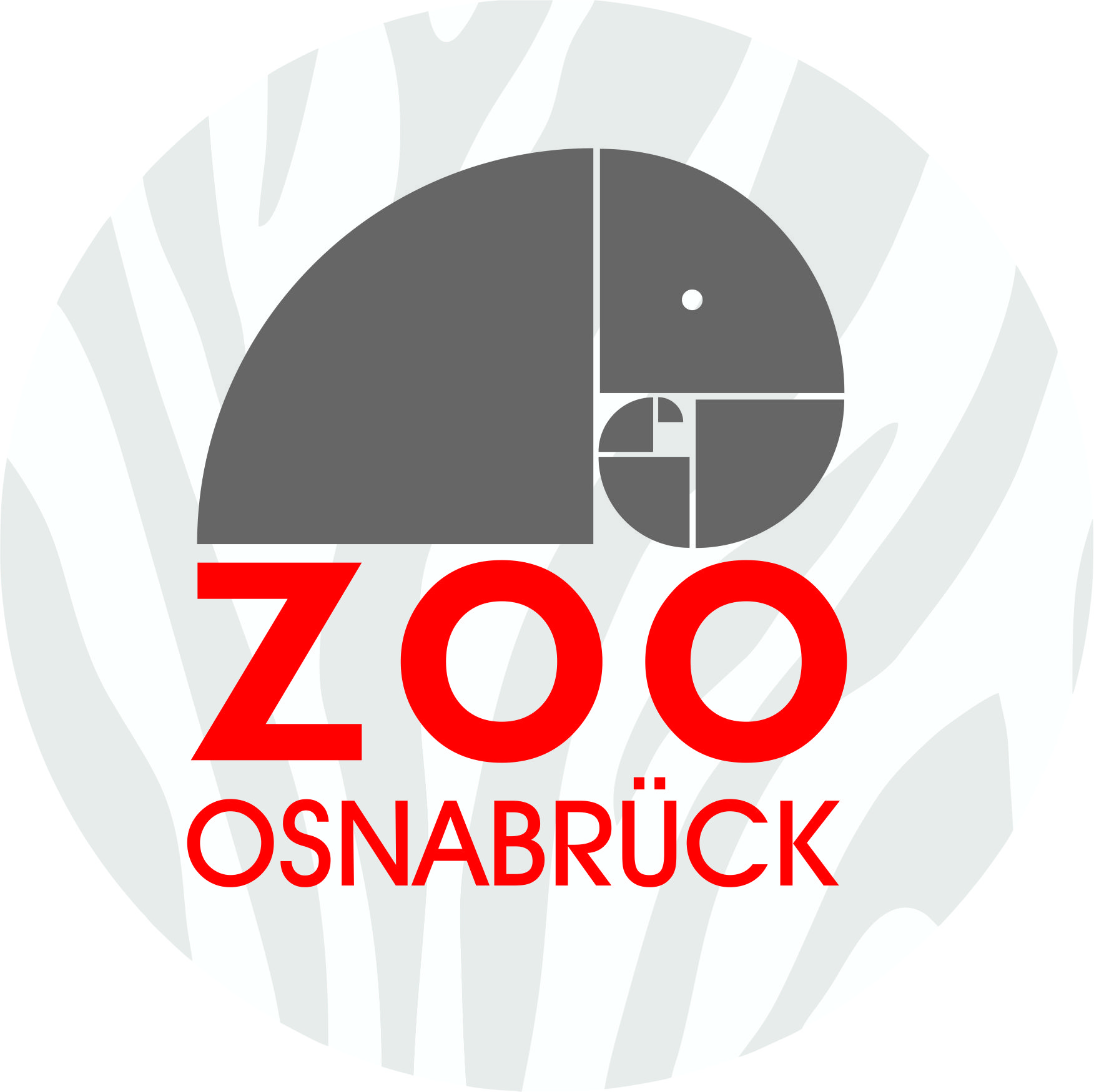 Zoologo mit Zebramuster